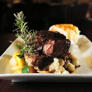 steak, food