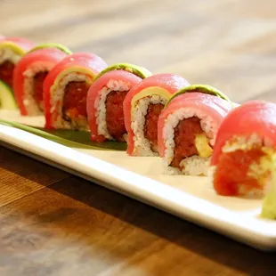sushi and sashimi, sashimi, food, sushi
