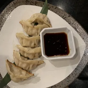 Pan fried gyoza