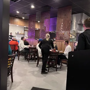 Dining area (non hibachi side)