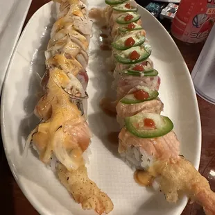 Johnny Rocket and Flaming Dragon. Flaming Dragon is my new fave!