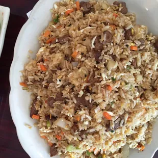 Beef fried rice