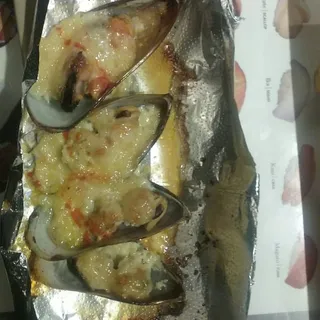 Baked Green Mussel