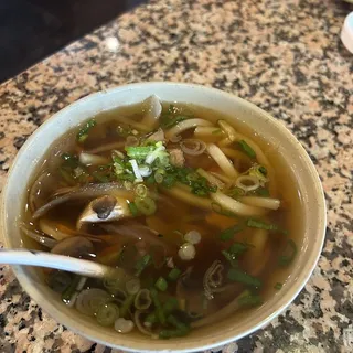 Chicken Udon Soup Lunch