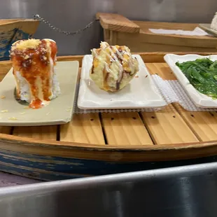 sushi, sashimi, food, sushi and sashimi