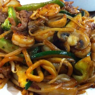 Mongolian BBQ Noodles