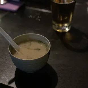 Miso soup!