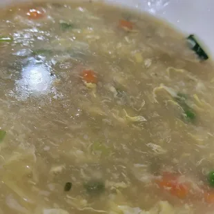 Egg flower soup