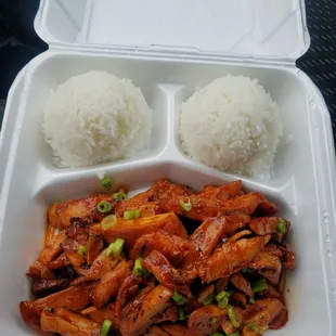 Spicy Chicken Teriyaki from A Top Teriyaki