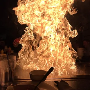 Don the Dragon! Hilarious guy and an impressive chef too!