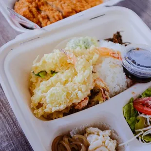 Tempura Plate &amp; Tonkatsu Plate