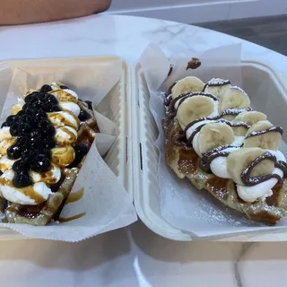 Brown Sugar Boba Croffle