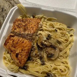 Salmon Pasta