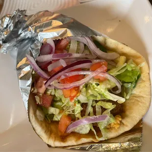 Falafel gyro