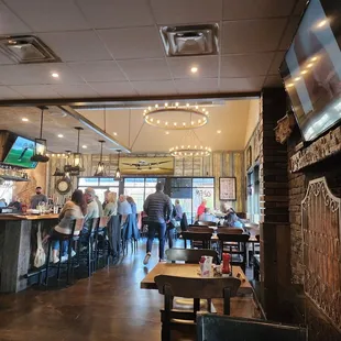 Bar area