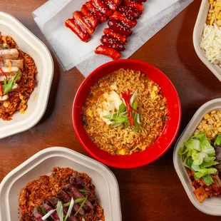 chicken wings and fried chicken, food