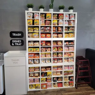 Pick out your favorite Ramen for them to prepare!