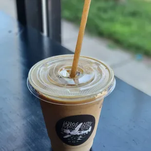 Blueberry Craft Latte w/ Oatmilk