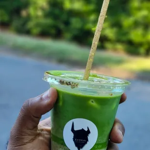 Cinnamon Apple Craft Iced Matcha