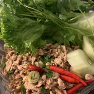 Chicken Larb