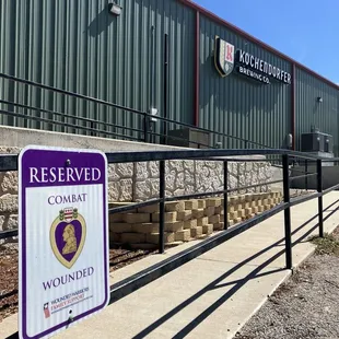 Combat Wounded parking!!!