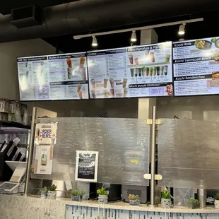 Amazing menu!