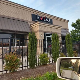 Building from the drive thru.