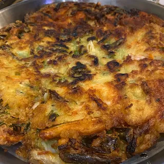 Seafood pancake