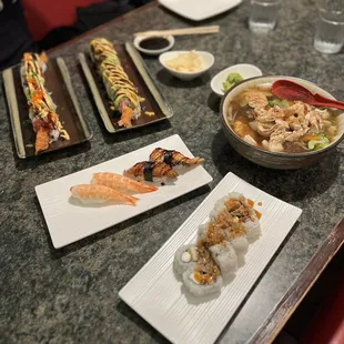 The spread