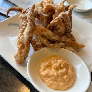Calamari Tempura/炸鱿鱼丝（8 pc）