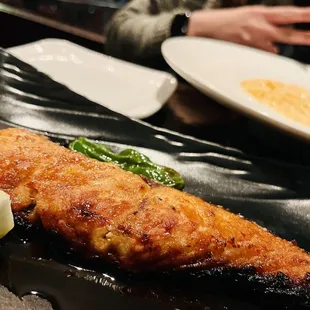Grilled Salmon &amp; Udon