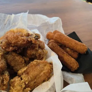 Lemon Pepper honey &amp; mozzarella sticks