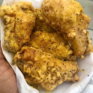 Honey Lemon Pepper Wings