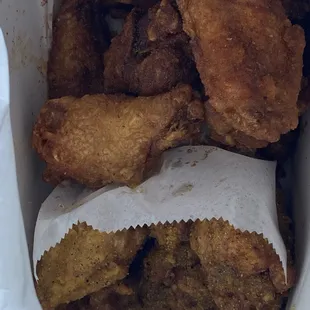 Honey lemon pepper and honey old bay