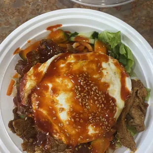 Spicy Pork Bibimbap