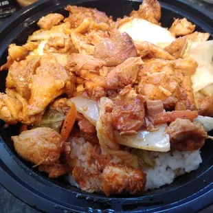 Spicy Chicken K Burrito