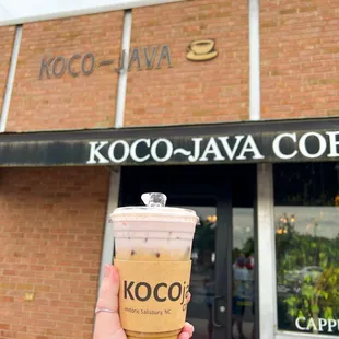 Cloudy Blackberry latte special