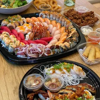 B. Sushi and California Roll Combo