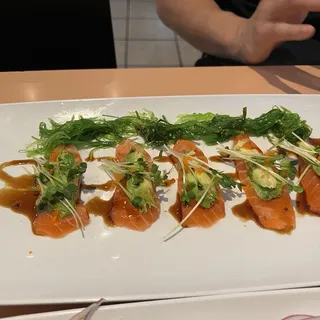 Salmon Capaccio Sashimi Special