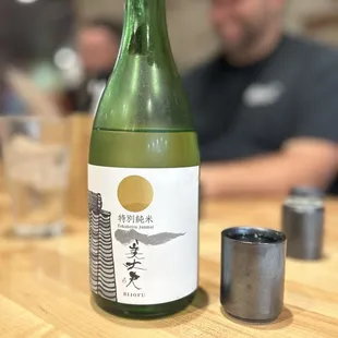 Saki &quot;The Gentlemen&quot; Dry and more traditional flavor.