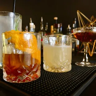 We are always tinkering! These are some new amazing drinks that may make our next menu.