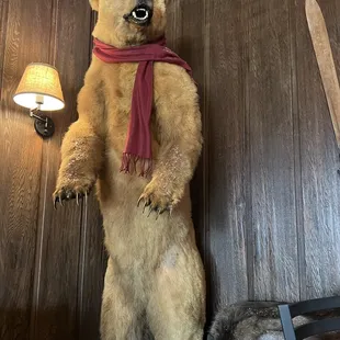 Festive bear