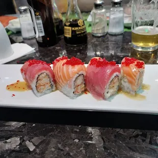 sushi and sashimi, food, sashimi, sushi