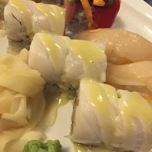 Left: Snow White Right: White Tuna Sushi Top: Hot Sexy Girl