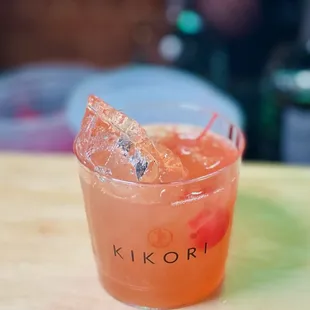 Kikori whiskey k 2 c u cocktail