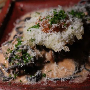 Uni-mentaiko cream pasta