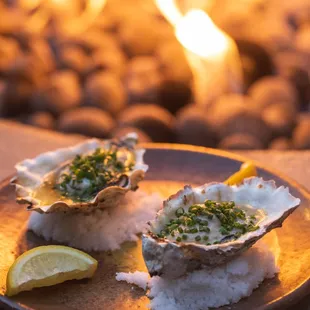 Charcoal Grilled Oyster