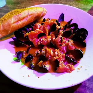 Special: Mussels Diablo