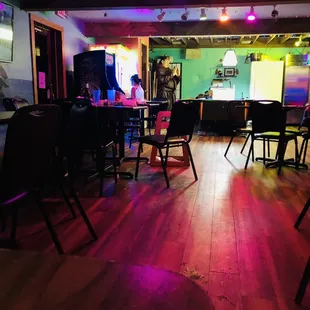 Sitting in a dark dungeon