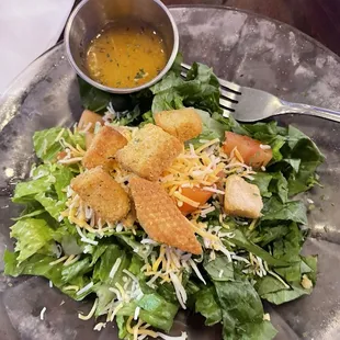 House salads, taste good, price is a little high for the quantity